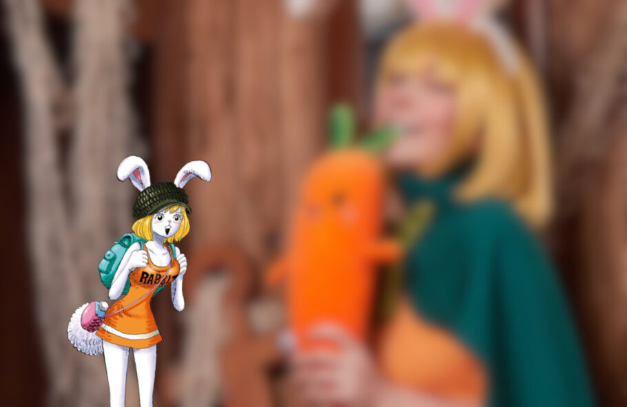 Modelo fez um apaixonante cosplay de Carrot de One Piece