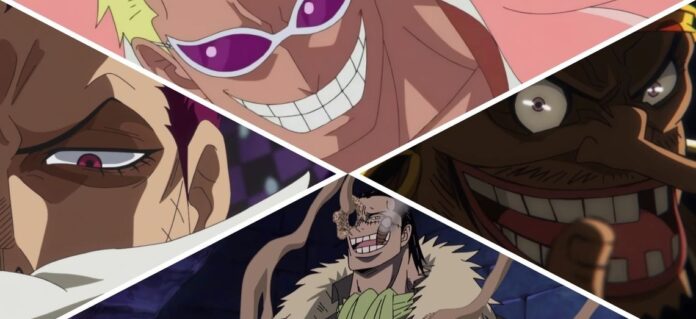 Os 10 Melhores Vilões de One Piece
