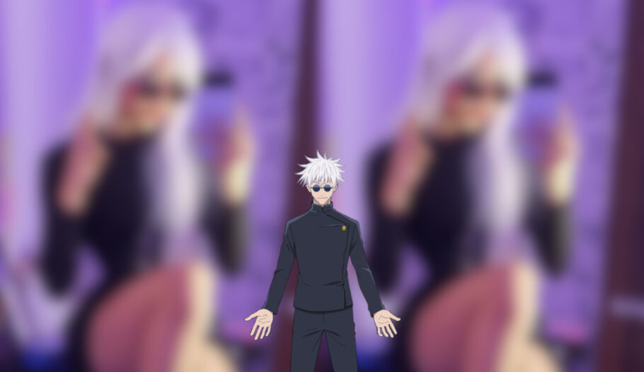Cosplayer brasileira imaginou como seria uma versão feminina de Satoru Gojo de Jujutsu Kaisen