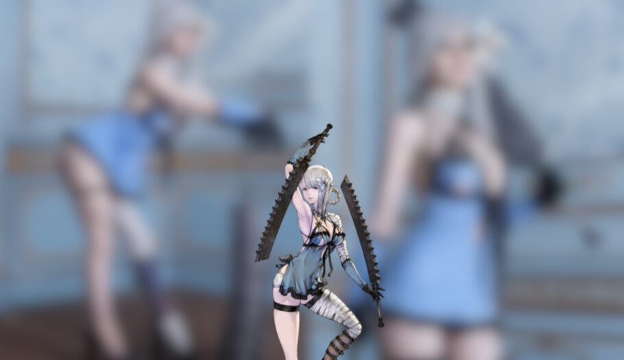 Modelo fez um apaixonante cosplay da Kaine de Nier