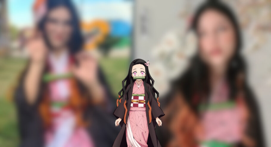 Brasileira fez um adorável cosplay da Nezuko de Demon Slayer