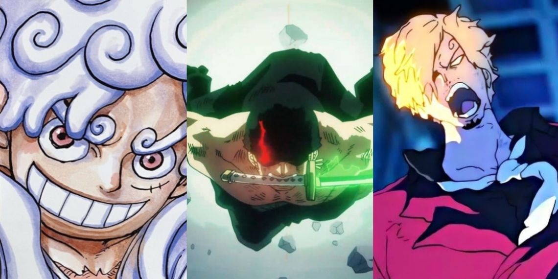 Reação de Sanji após Luffy nomear Zoro imediato dos Chapéus de