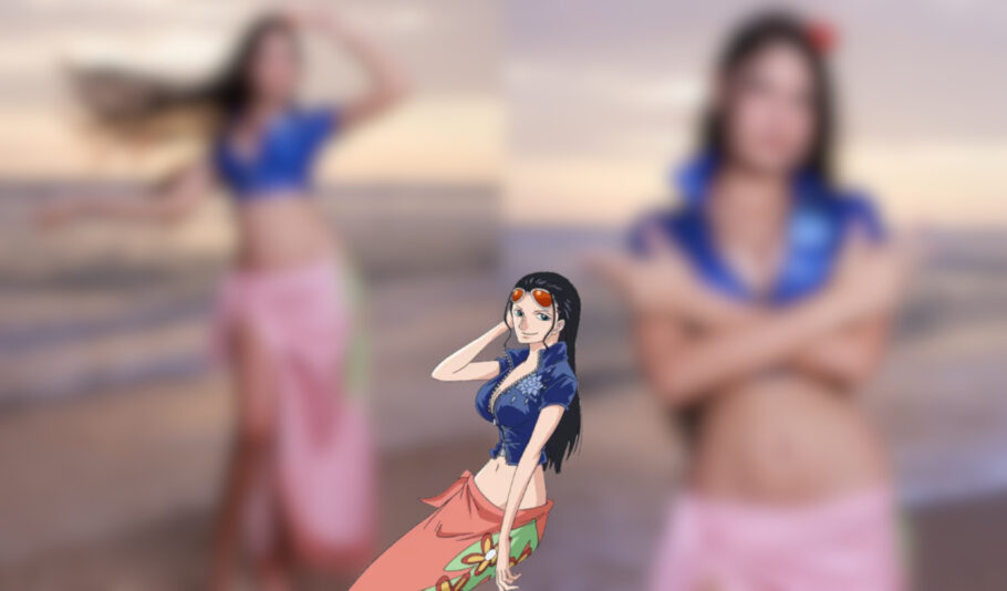 Modelo WanWan vai conquistar o seu coração com esse cosplay da Robin de One Piece