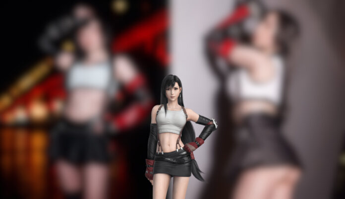 Modelo Lissa fez um estonteante cosplay de Tifa Lockhart de Final Fantasy VII
