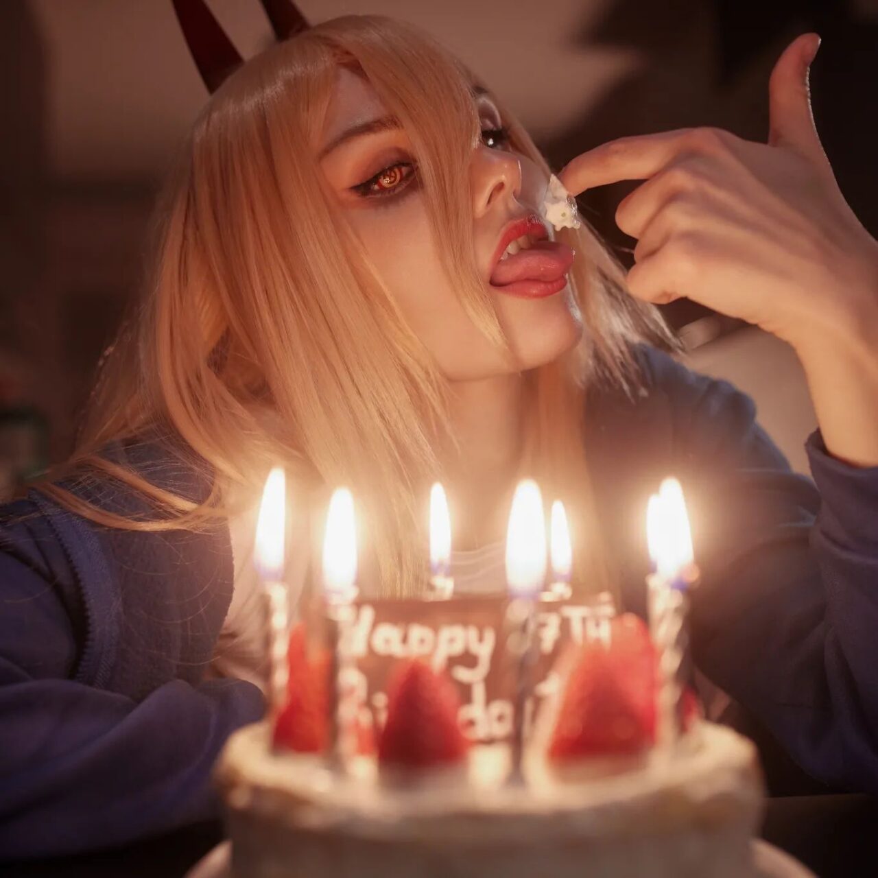 Power de 'Chainsaw Man' Renasce com Perfeição nas Mãos Talentosas de purr.taiga: Um Cosplay Extraordinário!