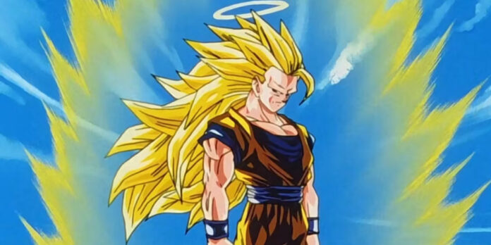 Goku se transforma em Super Sayajin pela primeira vez (Dragon Ball