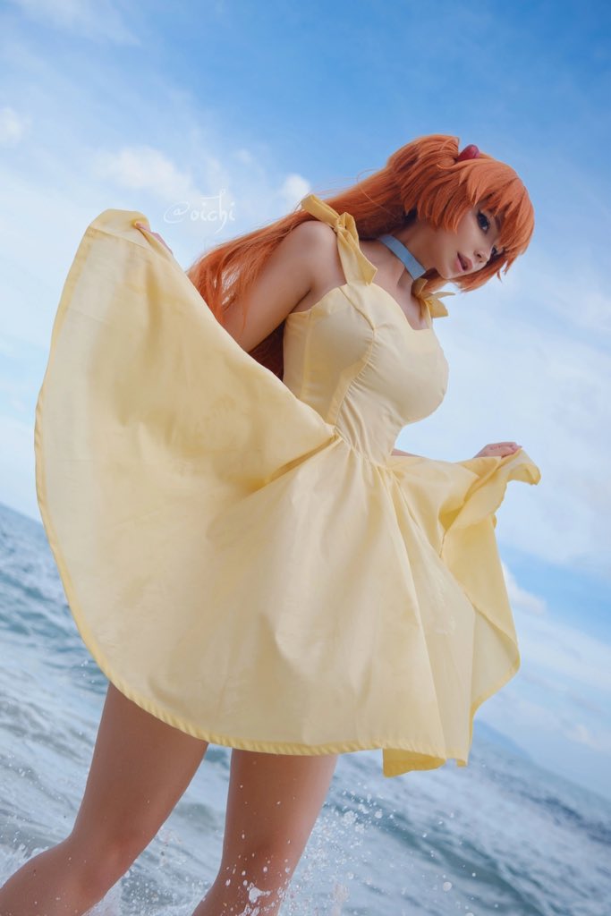 Modelo Oichi fez um belíssimo cosplay da Asuka de Neon Genesis Evangelion