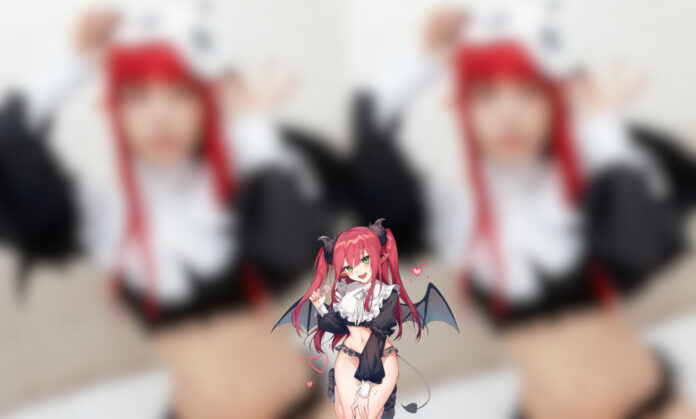 Brasileira Samichu fez um adorável cosplay da Marin como a succubus Rizu-kyun de My Dress-Up Darling