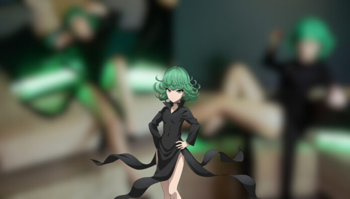 Modelo Evenink fez um elegante cosplay da Tatsumaki de One Punch Man