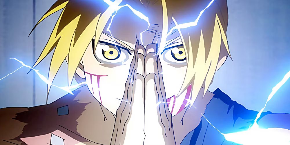 Personagens usando camisa do Botafogo - Personagem: Edward Elric