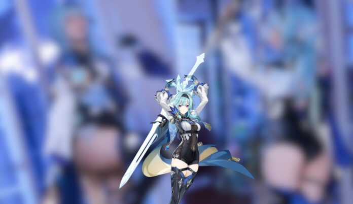 Modelo Aqua fez um deslumbrante cosplay da Eula de Genshin Impact