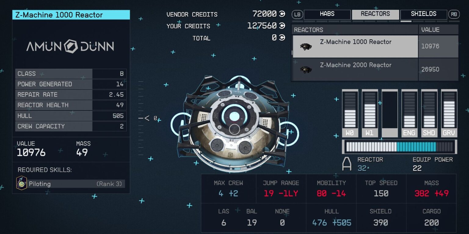 Starfield - Como pilotar naves de Classe C e B - Critical Hits