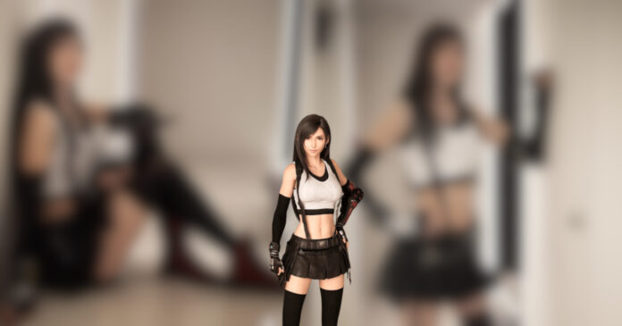 Modelo Selyse fez um apaixonante cosplay da Tifa de Final Fantasy