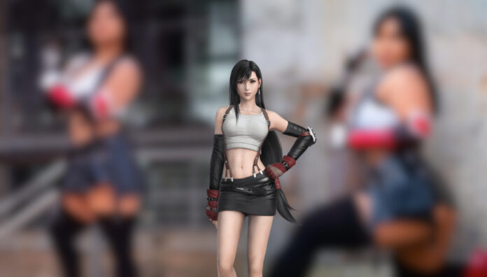 Modelo Mishamai fez um apaixonante cosplay da Tifa Lockhart de Final Fantasy