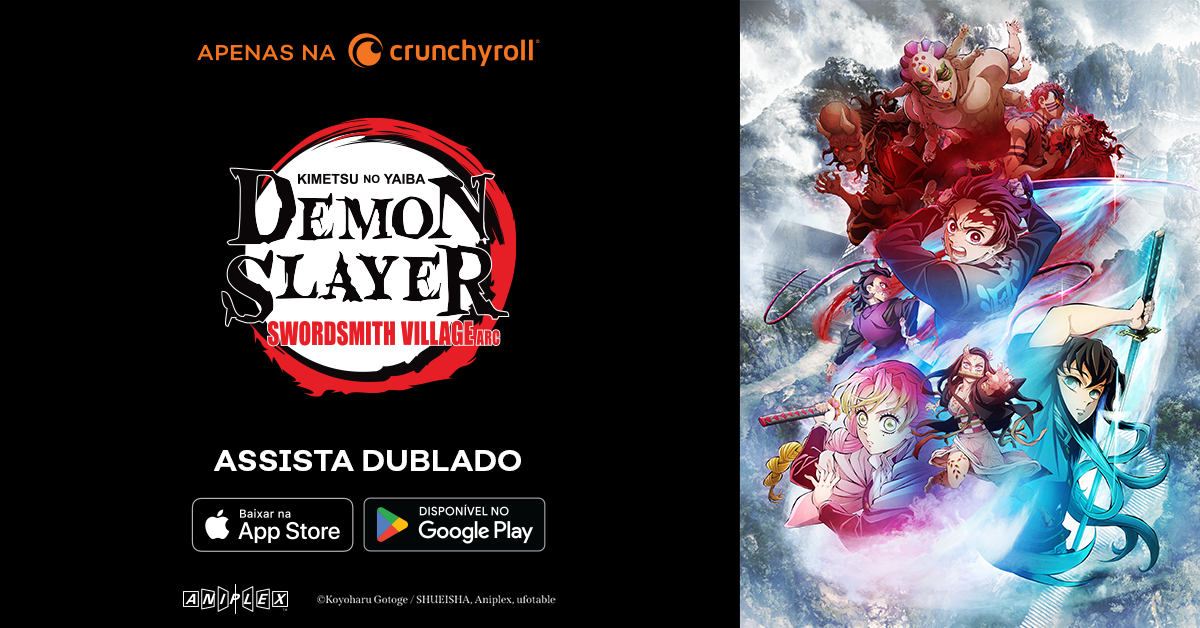 Demon Slayer  Dublagem do arco Vila dos Ferreiros ganha data no