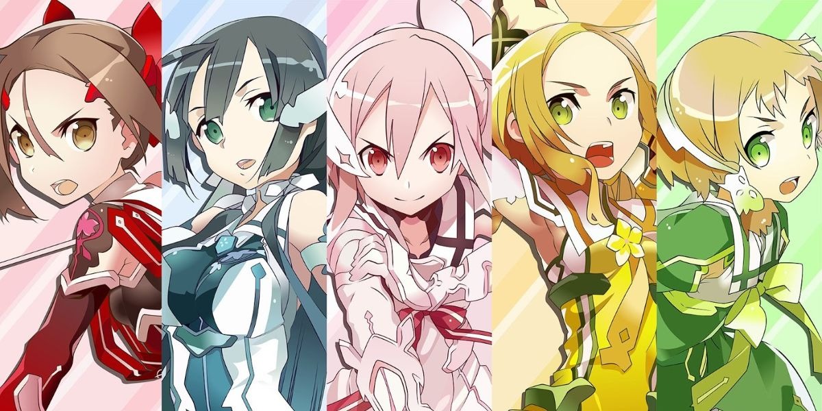 7 Ótimos Animes com Apenas Personagens Femininas
