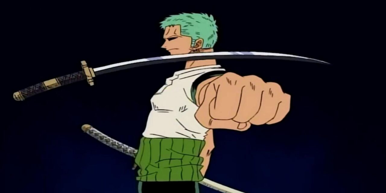 Todas as espadas empunhadas por Roronoa Zoro em One Piece