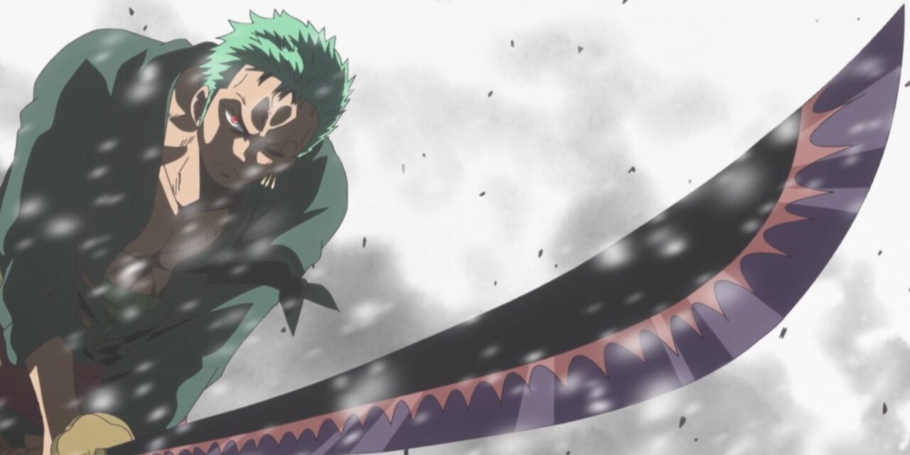 Todas as espadas empunhadas por Roronoa Zoro em One Piece