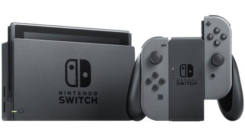 Nintendo Switch 32GB HAC-001-01 1 Controle Joy-Con - Cinza