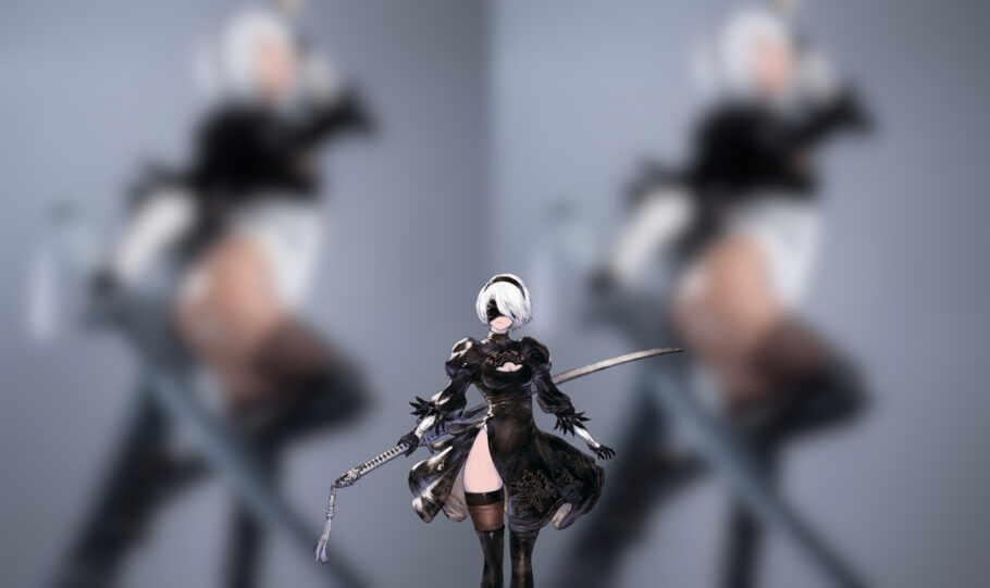 Modelo WanWan fez um apaixonante cosplay da 2B de Nier: Automata