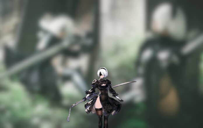 Modelo Natsume fez um elegante cosplay da 2B de Nier: Automata