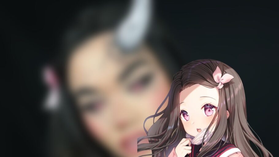 Modelo serinabinah fez um lindo cosplay da Nezuko de Demon Slayer