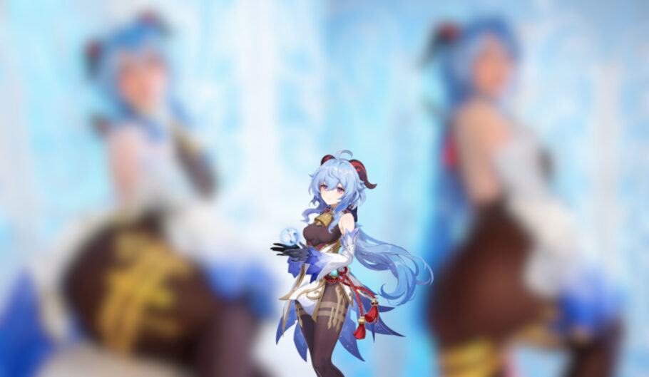 Modelo Elune fez um ousado cosplay da Ganyu de Genshin Impact
