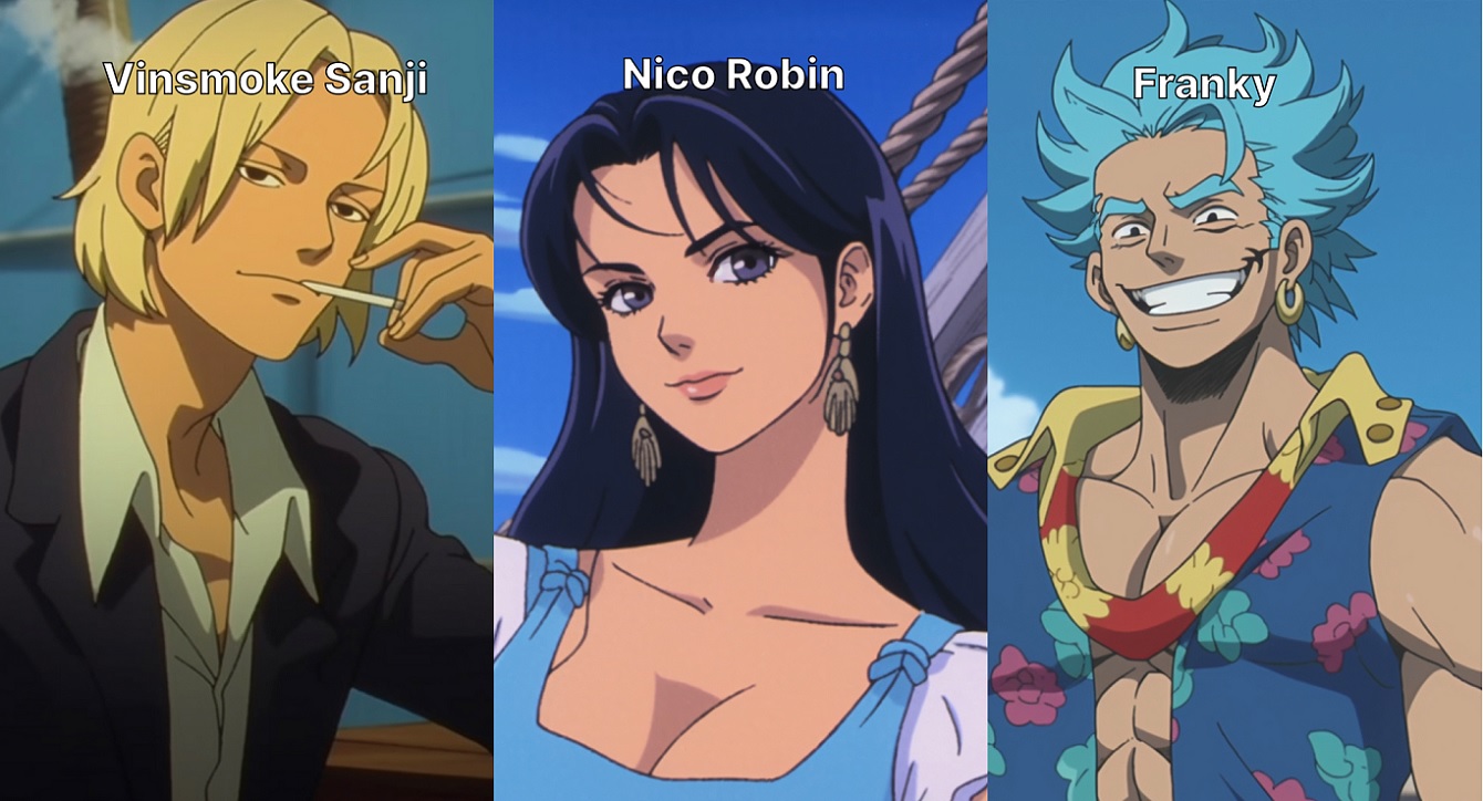 Artista imagina personagens de One Piece passando as férias no