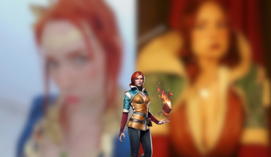 Brasileira iceviihqueen fez um encantador cosplay da Triss Merigold de The Witcher