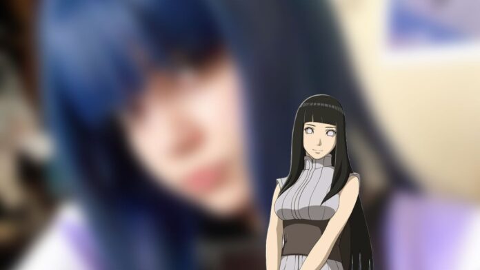 Modelo _ariaass fez um lindo cosplay da Hinata de Naruto