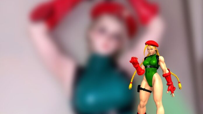 Modelo brasileira alexy_sky_ fez um sedutor cosplay da Cammy de Street Fighter