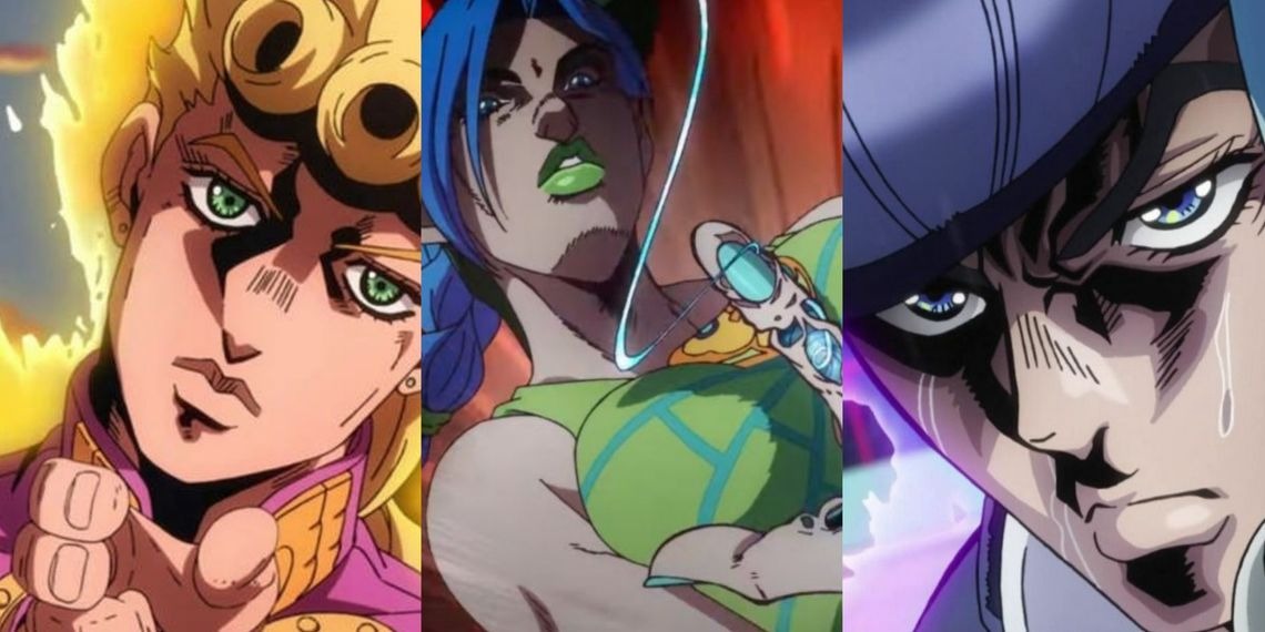 Qual a idade dos personagens de JoJo's Bizarre Adventures Golden Wind?