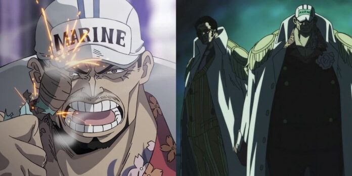 Oda Confirma o Nível de Poder dos Almirantes em One Piece