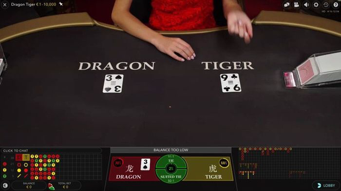 Dragon Tiger: Jogo de Cartas ao Vivo