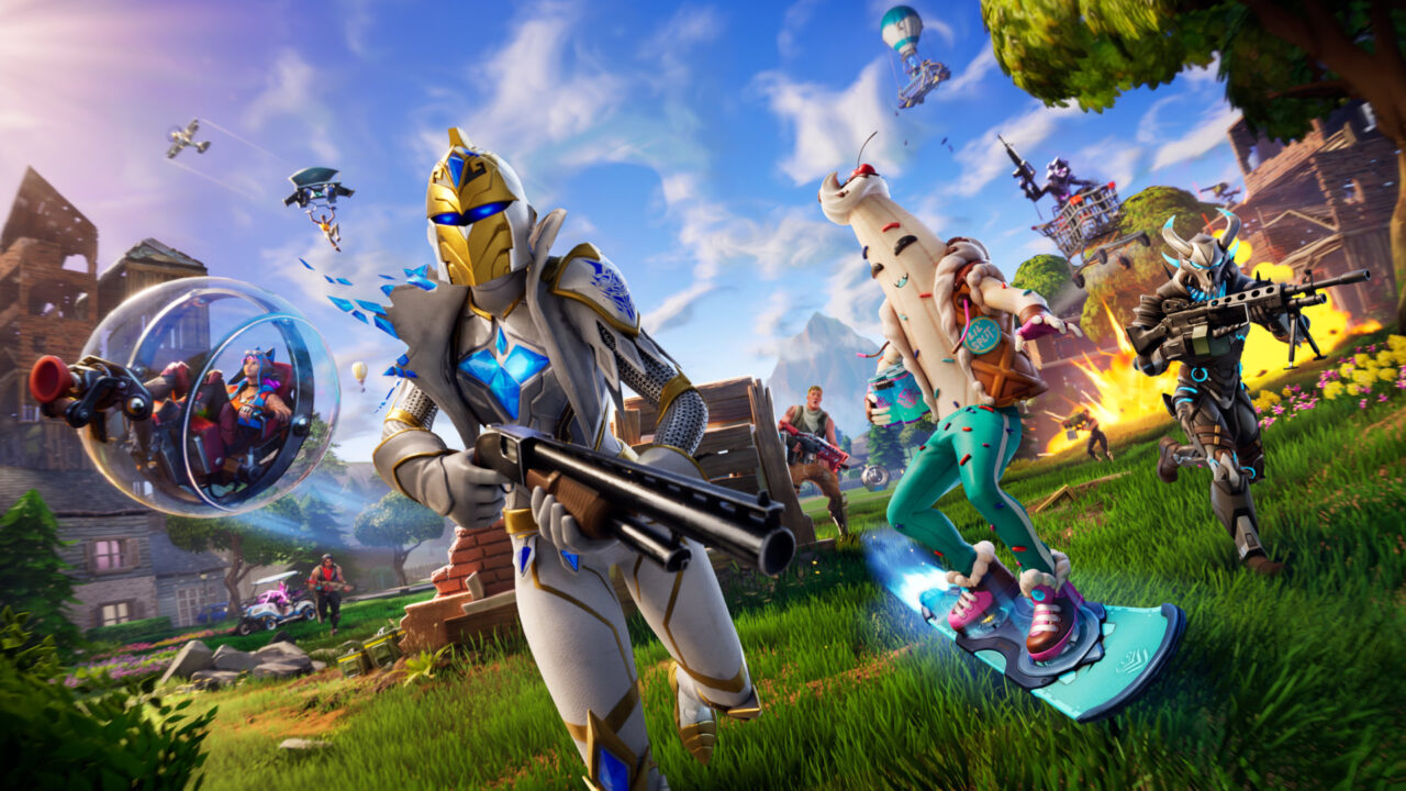 Como jogar Fortnite com a tela dividida na Xbox e PlayStation