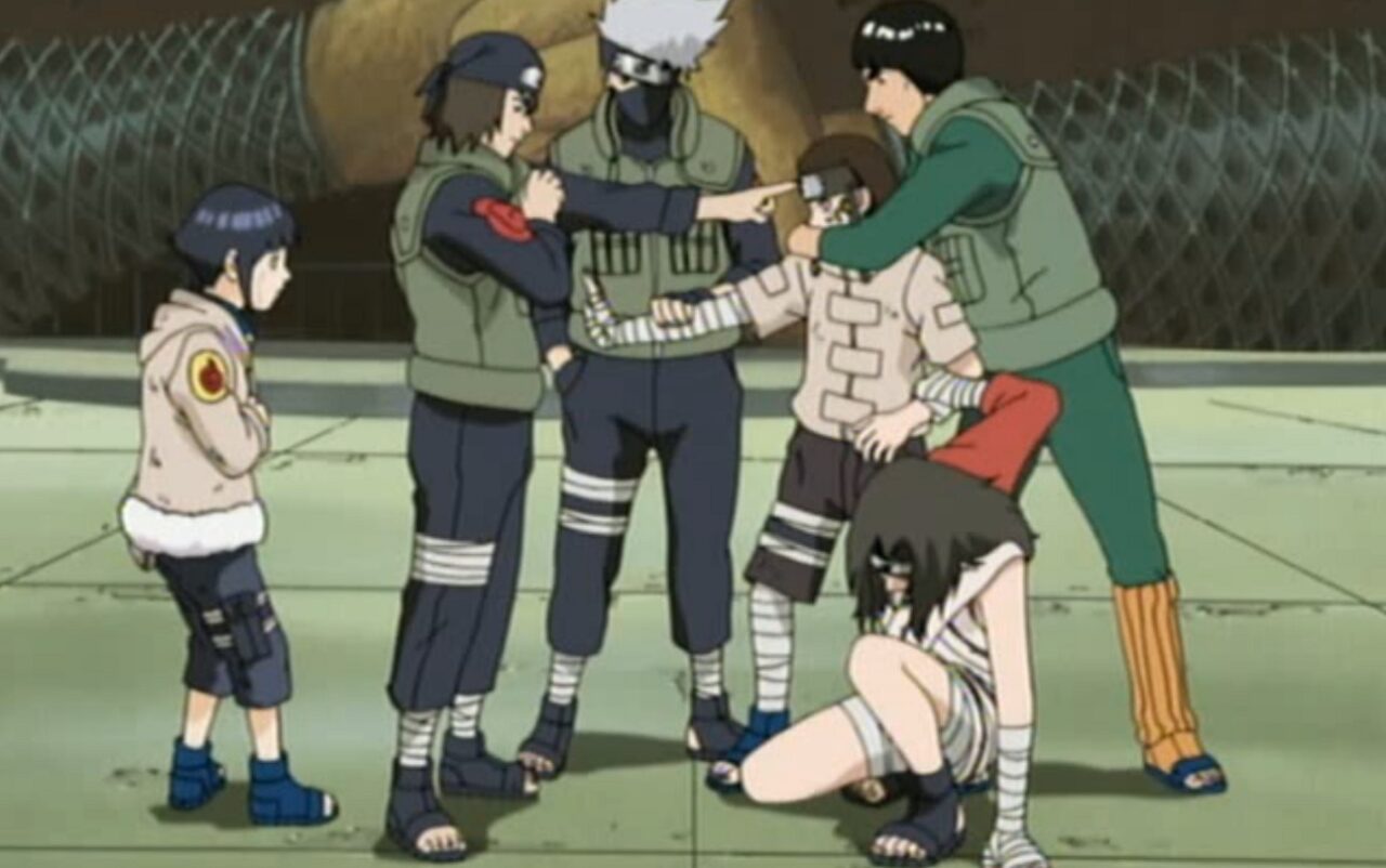Naruto - Em qual episódio ocorre a luta de Hinata contra Neji?