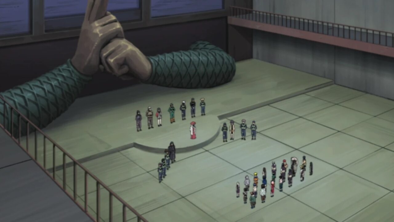 Naruto - Em qual episódio começam as preliminares do torneio do Exame Chunin?