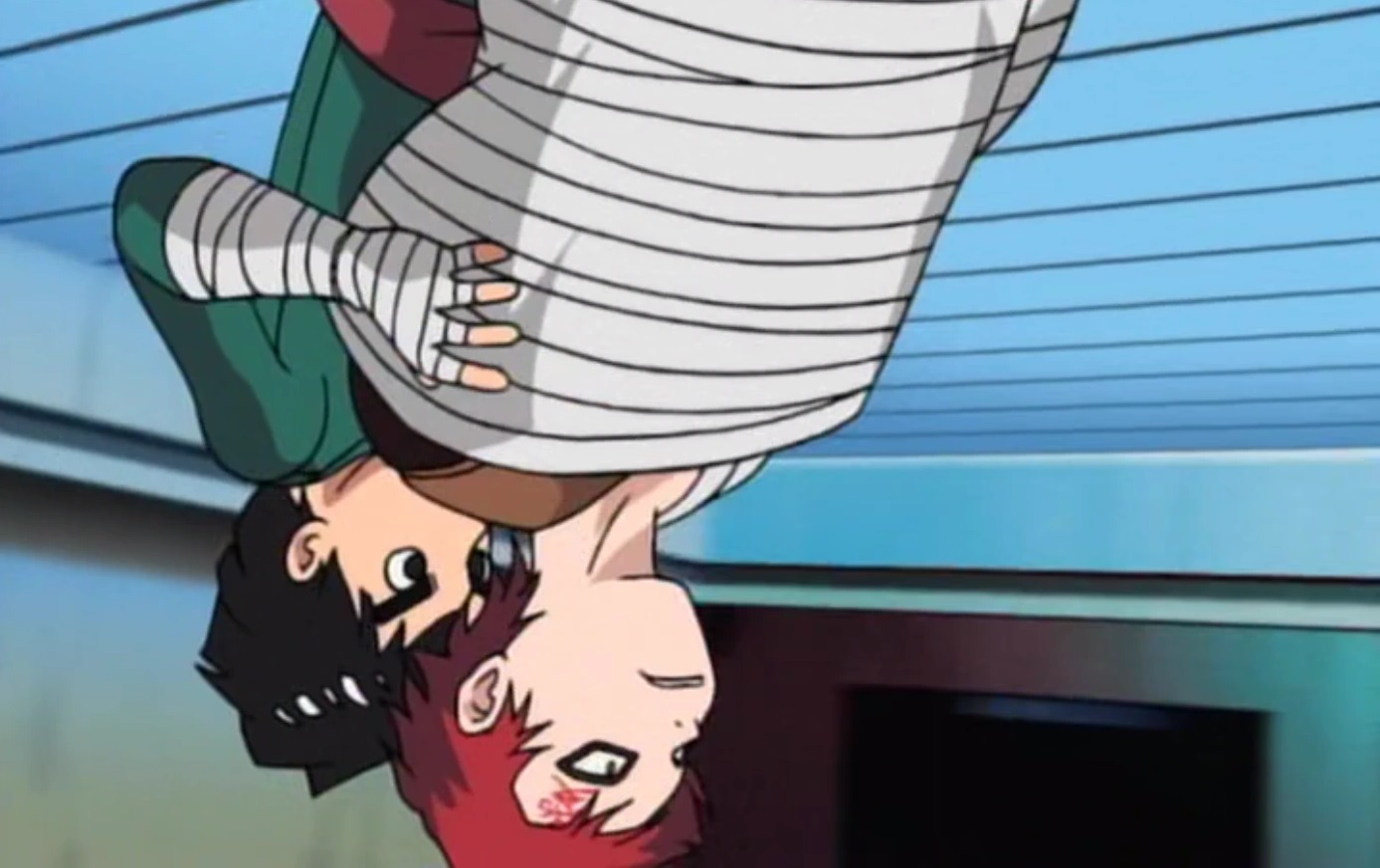 Naruto - Em qual episódio ocorre a luta de Rock Lee contra Gaara?