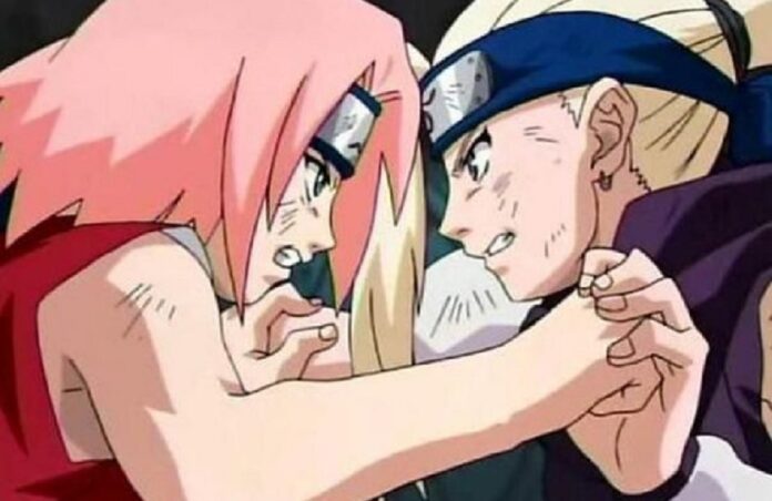 Naruto - Em qual episódio ocorre a luta de Sakura contra Ino?