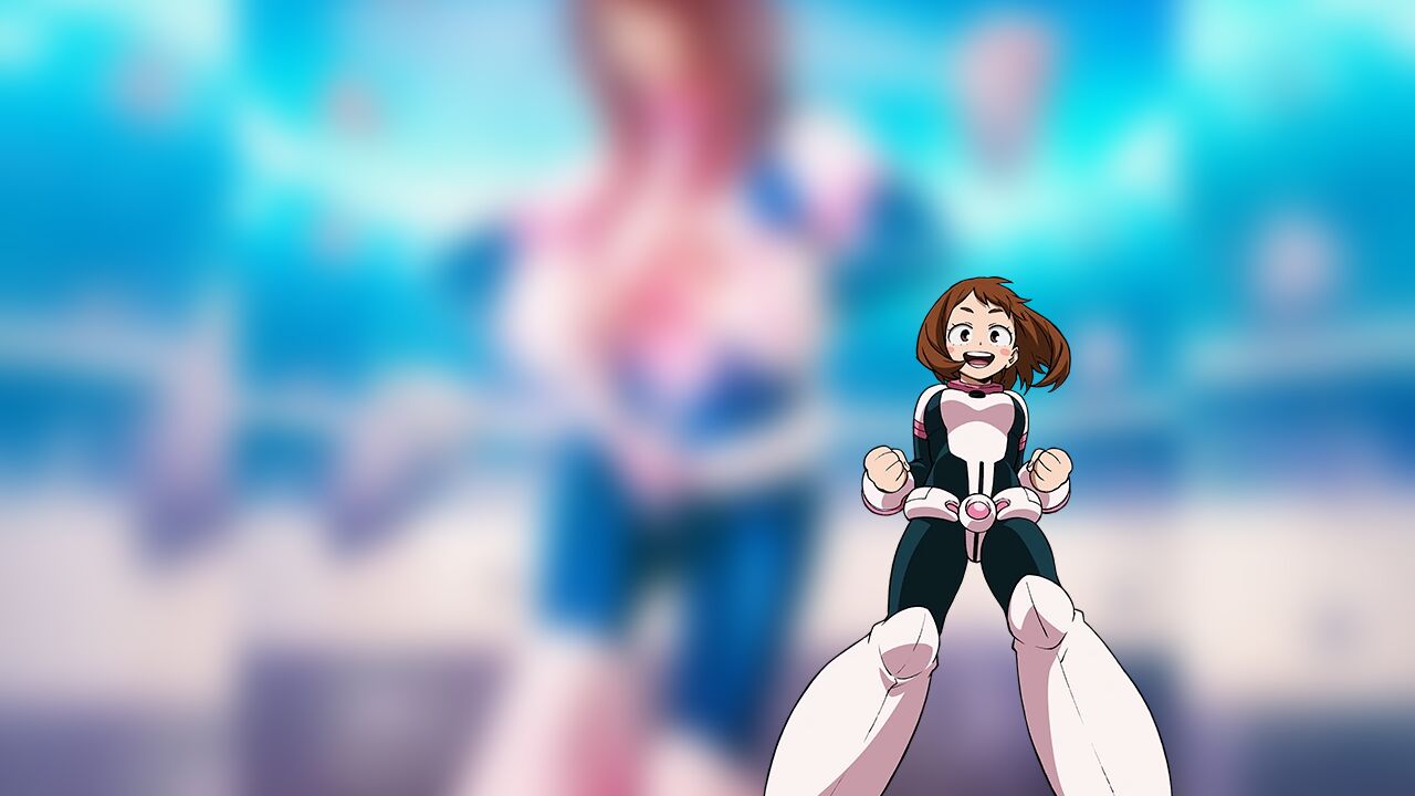 Uraraka ganha vida em um lindo cosplay