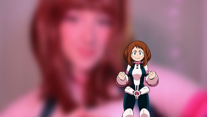 Cosplayer itgirlfroppy recriou perfeitamente a Uraraka de My Hero Academia