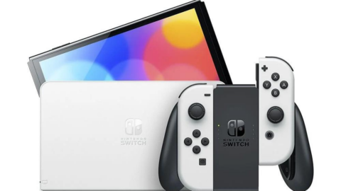 Console Nintendo Switch Oled com Joy-Con, Branco