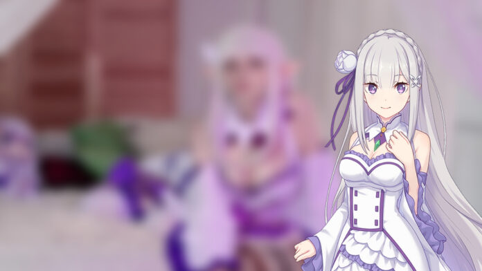 Cosplayer encanta com fascinante visual da Emilia de Re:Zero