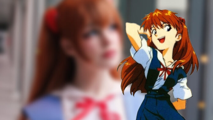 Modelo melonjam realiza um surpreendente cosplay da Asuka Soryu de Neon Genesis Evangelion