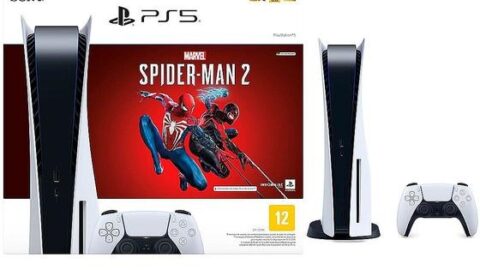 Console Sony PS5 Com Leitor + Spider-Man 2