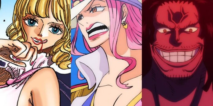 Todas as Akuma no Mi do bando do Rocks em One Piece