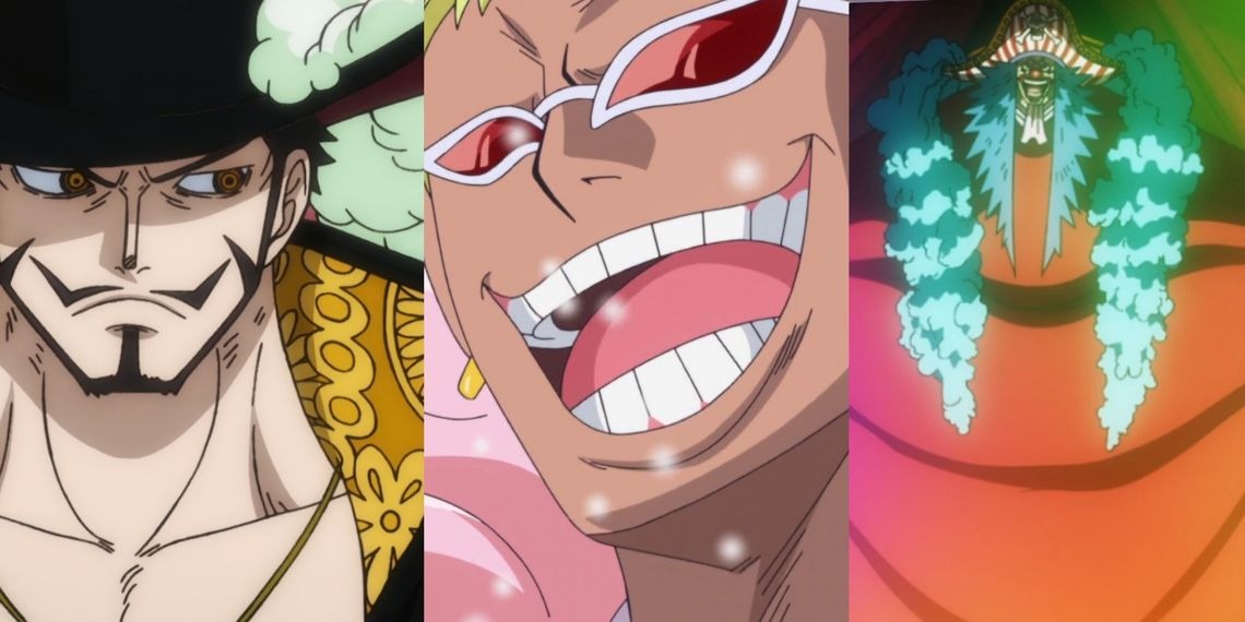 COMI A FRUTA ITO ITO no MI (DOFLAMINGO) na SERIE DE ONE PIECE! 