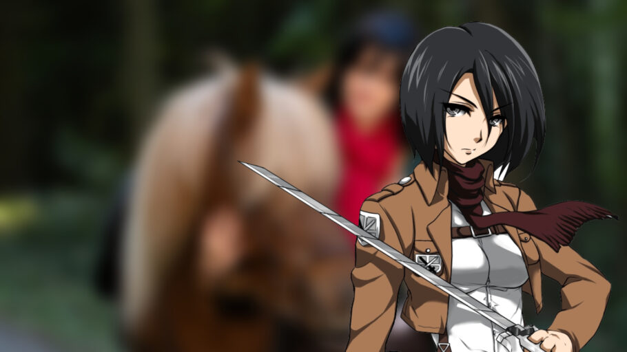 Mikasa Ackerman torna-se real através da envolvente interpretação feita por fã de Attack on Titan