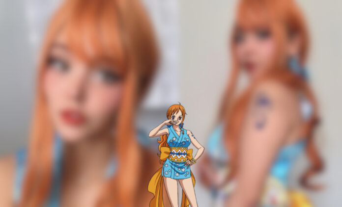 Modelo Chibikaty fez um encantador cosplay da Nami de One Piece