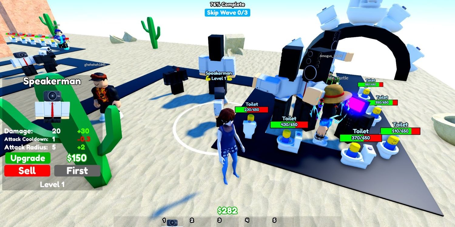 Roblox Toilet Tower Defense: All Codes [NEW]